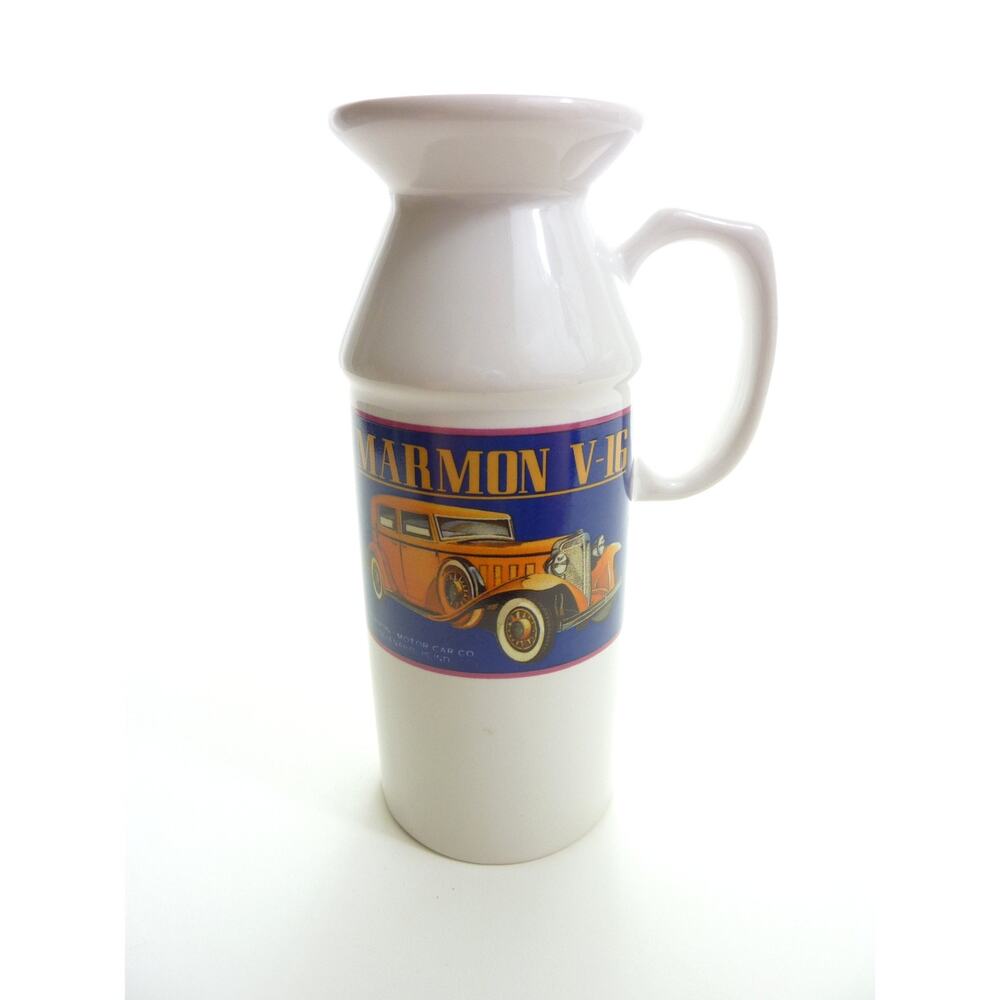 Vintage 1994 Westwood Marmom V-16 Car Mug Tall Ceramic Travel Coffee Cup 90s Vtg